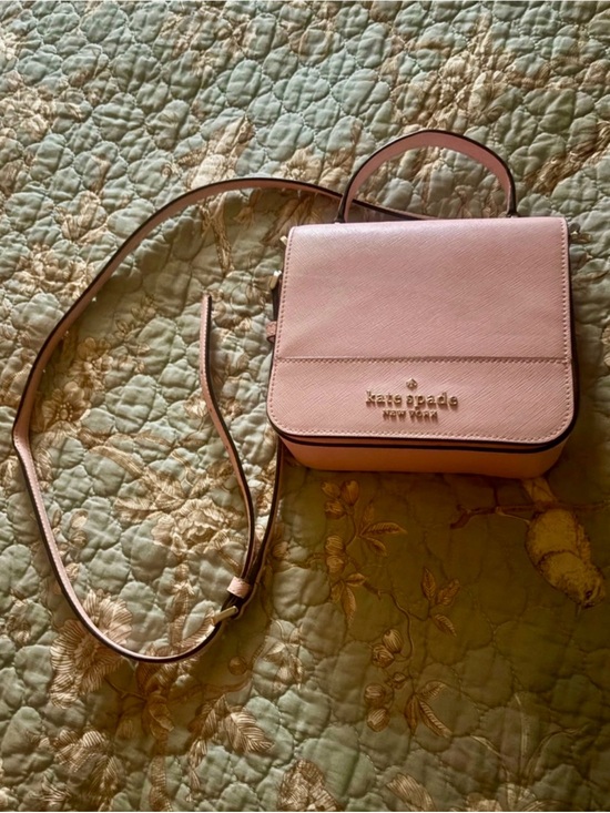 kate spade Handbags - Kate Spade Staci Small Square Crossbody Purse, Light Pink